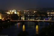 Noční Praha - pražské mosty | fotografie
