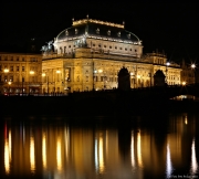 Noční Praha - Národní divadlo | fotografie
